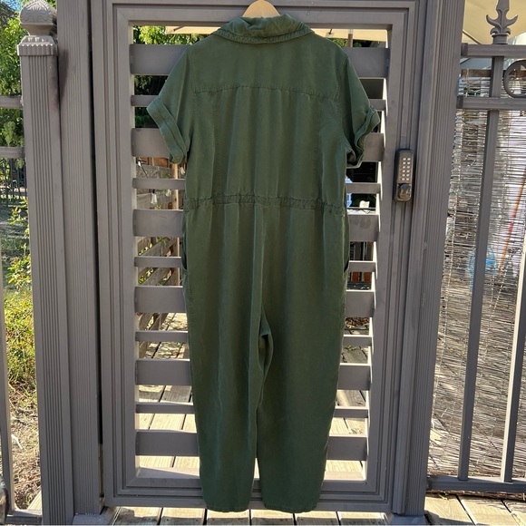 Banana Republic Olive Green Utility Jumpsuit - Picture 2 of 13